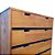 Cômoda de Madeira com 4 Gavetas - Imagem 3