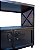 Rack Preto com 4 Portas e 1 Nicho Vazado - Imagem 6