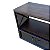 Rack Preto com 4 Portas e 1 Nicho Vazado - Imagem 5