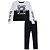 CONJUNTO TRICOT URSINHO PRETO E LEGGING EM COURO - INFANTI - Imagem 1