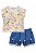 CONJUNTO BLUSA FLAMINGO E SHORTS POMPOM - KUKIÊ - Imagem 1