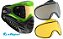 DYE PROTO GOGGLE AXIS LIME NORTH LIGHT THERMAL & 2 LENSES ( SMOKE / YELLOW ) - Imagem 1