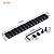 Trilho Metal 13(13,5cm) Slots Preto p/ M-Lock - Imagem 1