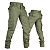 Calça Cargo Tática Attacker Safo Militar - Verde - Imagem 3