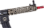 Rifle de Airsoft AEG M4 AR15 Neptune 9" MARSOC – Rossi - Imagem 3