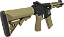 Rifle de Airsoft AEG M4 AR15 Neptune 10" Short Tan– Rossi - Imagem 5
