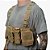 COLETE CHEST RIG MODULAR TAN - SHARK - Imagem 2