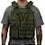COLETE PLATE MODULAR COMPLETO + 5 ACESSOROIS MOLLE SHARK -VERDE - Imagem 1