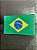 Patch emborrachado Bandeira Brasil Original - Imagem 1