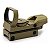 Mira Holografica Red Dot Tasco P/ 20 Ou 22mm Airsoft TAN - Imagem 1