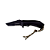 Canivete Semi-automático Black Luatek 3,5" - Imagem 4