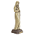 Imagem Escultura Metal Santa Rita de Cassia  Ouro Velho 21cm - Imagem 5