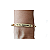 Pulseira Bracelete Dourado Nossa Senhora Aparecida Dourada - Imagem 2