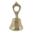 Sino Sineta De Mão P/ Mesa Balcão Bronze  11 Cm Tam M - Imagem 1