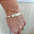 Pulseira Nossa Senhora das Gracas Dourada - Imagem 2