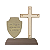 Oratório Crucifixo com Imagem de São Miguel Arcanjo 15cm - Imagem 3