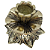 Castiçal Vela 2 Cm Alt 6 Cm Bronze Retrô Vintage - Imagem 4