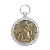 Medalhão de Berço Anjo da Guarda em Metal Decorativo - Imagem 1