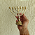 Menorá Candelabro Castiçal Bronze 13 Cm 7 Braços SacredStore - Imagem 4