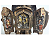 Arcanjo São Miguel 29cm Resina Cobre Imagem Sagrada Proteção Decorativa - Imagem 4