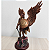 Arcanjo São Miguel 24cm Resina Metalizada Pintado à Mão Imagem Sacra - Imagem 5