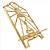 Porta Bíblia Sacred Metal Dourado  JHS Suporte Missal 20x28 - Imagem 4