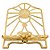 Porta Bíblia Sacred Metal Dourado  JHS Suporte Missal 20x28 - Imagem 1