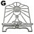 Porta Bíblia Metal Prateado Cromado JHS Suporte Missal 20x28 - Imagem 4