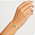 Pulseira Bracelete Dourada Religiosa Santa Teresinha Rogai Por Nós - Imagem 5