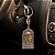 Chaveiro Religioso Jesus Cristo Bom Pastor Prata E Dourado Metal - Imagem 3