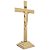 Crucifixo De Mesa E Altar 30cm Dourado Luxo Jesus Cristo - Imagem 6
