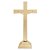Crucifixo De Mesa E Altar 30cm Dourado Luxo Jesus Cristo - Imagem 7