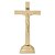 Crucifixo De Mesa E Altar 30cm Dourado Luxo Jesus Cristo - Imagem 1