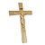 Crucifixo De Parede Metal Dourado 32 Cm Cruz Religiosa Luxo - Imagem 6