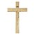 Crucifixo De Parede Metal Dourado 32 Cm Cruz Religiosa Luxo - Imagem 1