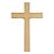 Crucifixo De Parede Metal Dourado 32 Cm Cruz Religiosa Luxo - Imagem 5