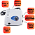 Motor Lixadeira Strong 40.000RPM Unha Gel e Podologia Profissional 280gf 65W - Imagem 7