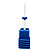 Broca de Cerâmica Fina Small Flame Tarja Azul para Cutícula Unhas - Imagem 1