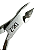 Alicate Profissional de Cutícula D&Z Aço Carbono Manicure - Imagem 3