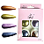Kit com 4 Pó Cromado Metalizado Para Decoração de Unhas - Imagem 3