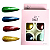 Kit com 4 Pó Cromado Metalizado Para Decoração de Unhas - Imagem 3