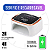 Cabine Sun S10 D&Z 36 Leds 110w Rosa Para Secagem Unha Gel - Imagem 2