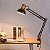 Luminária Pixar Luxo Articulada Metalizado cor Gold de Mesa com Garra - Imagem 5
