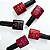 Esmalte em Gel 7,5ml Paleta Tons de Vermelho D&Z - Imagem 2