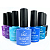 Esmalte em Gel 7,5ml Paleta Tons de Azul e Lilás D&Z - Imagem 1
