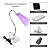 Luminaria LED UV Lanterna Com Clip para Secagem de Unha Gel - Imagem 4