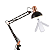 Kit Luminária Pixar Cromada Articulada + Lampada Pétala 45w - Imagem 5