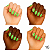Esmaltes em Gel UV LED Sioux Tons de Verde Coleção D Jelly – 8ml - Imagem 3