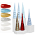 KIT 6 Esmaltes em Gel D&Z 12ml Alta Pigmentação Coleção Premium - Imagem 5