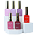 KIT 6 Esmaltes em Gel Lirio 18ml Tons de Rosa Lilás e Red Pigmentação Coleção Premium - Imagem 1